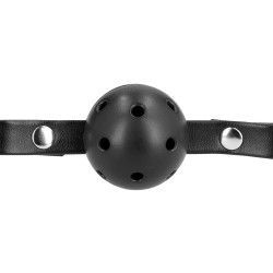 Ouch! Xtreme Muselière avec Bâillon-boule Muzzle Gag Noire